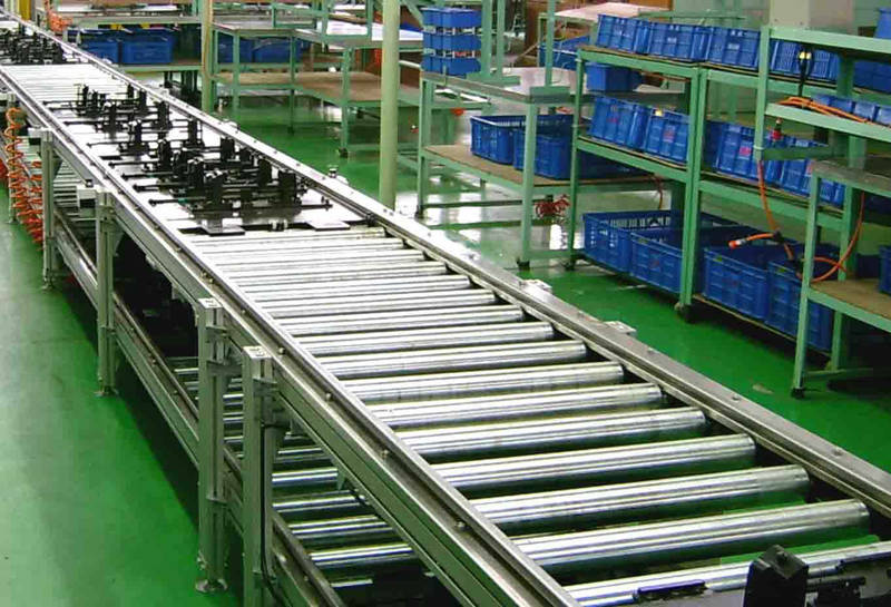 铝型材滚筒流水线上面的滚筒如何安装