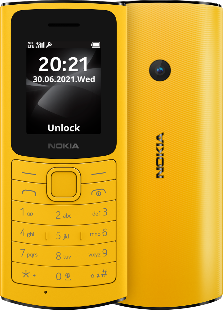诺基亚推出nokia110105低价4g手机