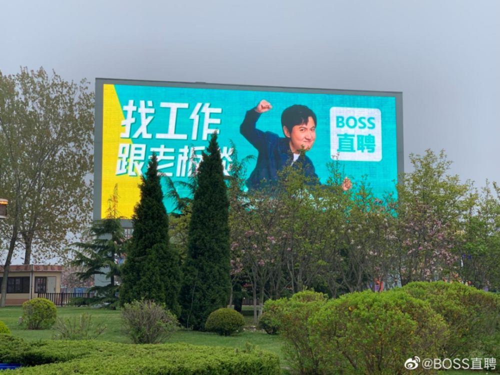 boss直聘代言人刘涛图片