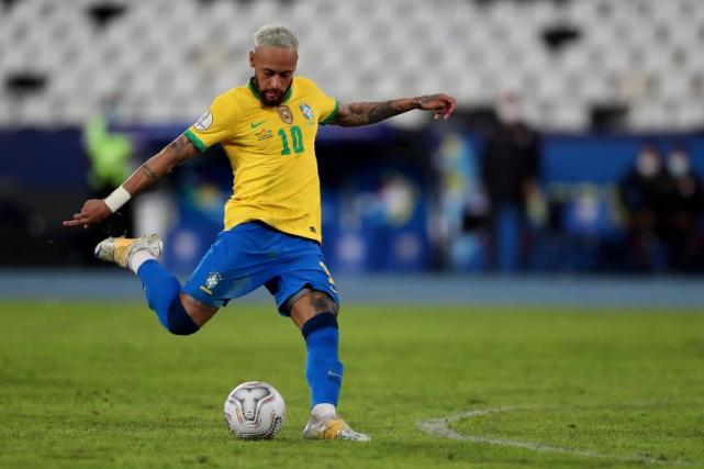 美洲杯连场破门内马尔国家队进球数比贝利还差9个