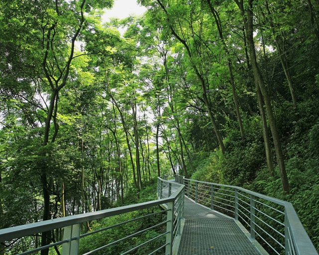 重慶北碚·嘉陵江小三峽風景——金剛碑古鎮,臨江棧道,八橋疊翠