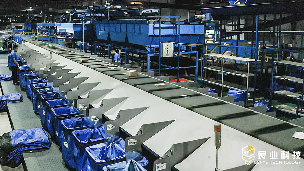 快递行业智能分拣设备普遍采用交叉带分拣的原因是什么