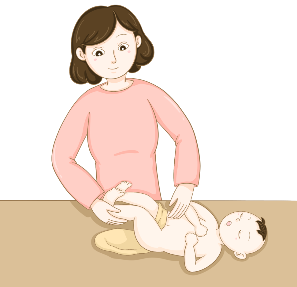 4,给孩子换尿布后