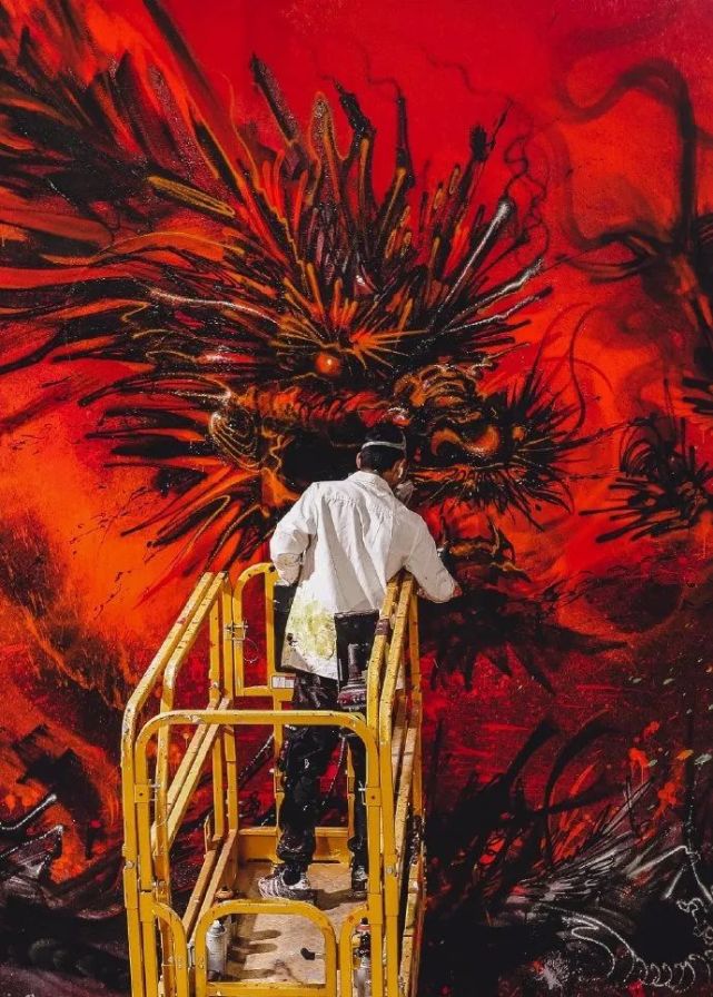 燃爆了90后天才艺术家辍学后让中国涂鸦惊艳世界