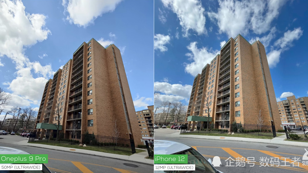 一加9pro拍照对比iphone12果粉苹果真实