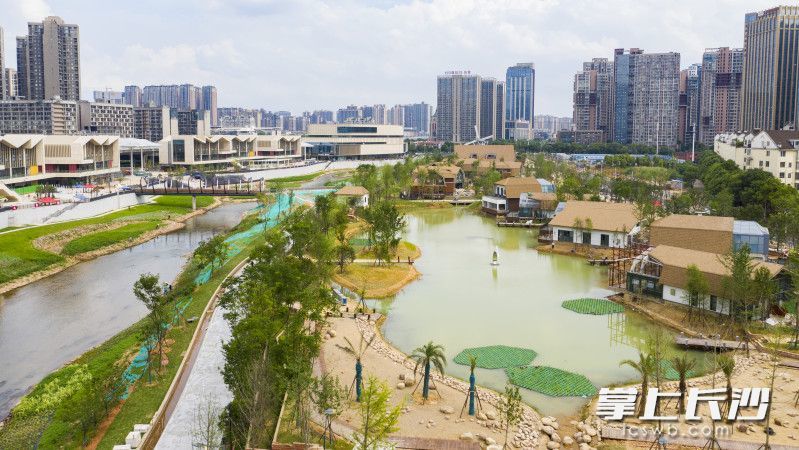 组图长沙又一海绵公园即将亮相多图带你提前逛园