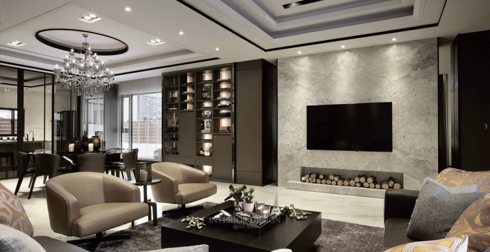 160平高技派设计摒弃了一味炫耀复杂空间用技术为生活服务