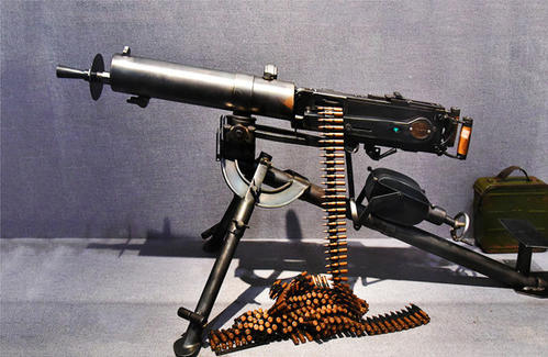抗战时期的国产世界级重机枪详解民二四式马克沁重机枪