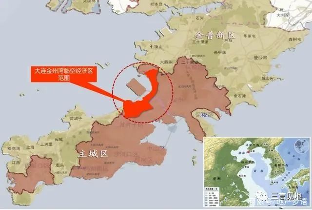 大连金州湾临空经济区规划出炉 进驻40-45万人 将成下个新房区?