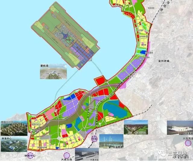 大连金州湾临空经济区规划出炉 进驻40-45万人 将成下个新房区?
