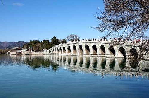 北京頤和園是我國現存規模最大的皇家園林為中國4大名園之一