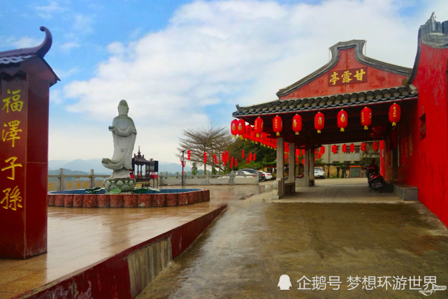 这座历史悠久的古镇就是甘露古镇,隶属江苏无锡,古名为"月溪",距今