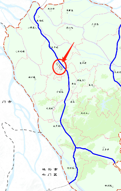 最新公示中山g105g228国道要扩建至8车道