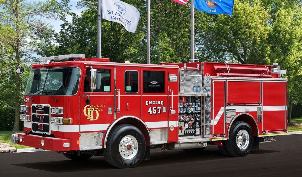 全球大趋势 首辆零排放消防车pierce正式服役