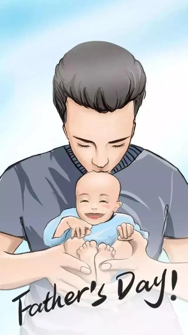 2021最新父亲节海报精美配图图片大全,父亲节的祝福语问候语短句