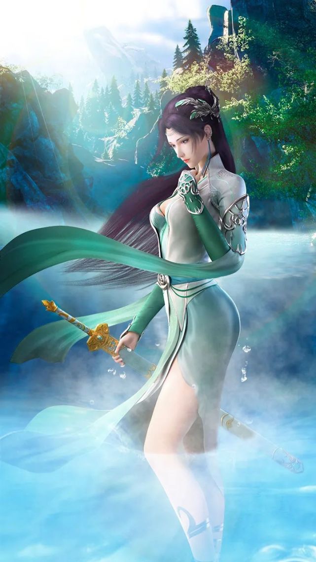 热门国漫福利图(p图)斗破苍穹—云韵小姐姐