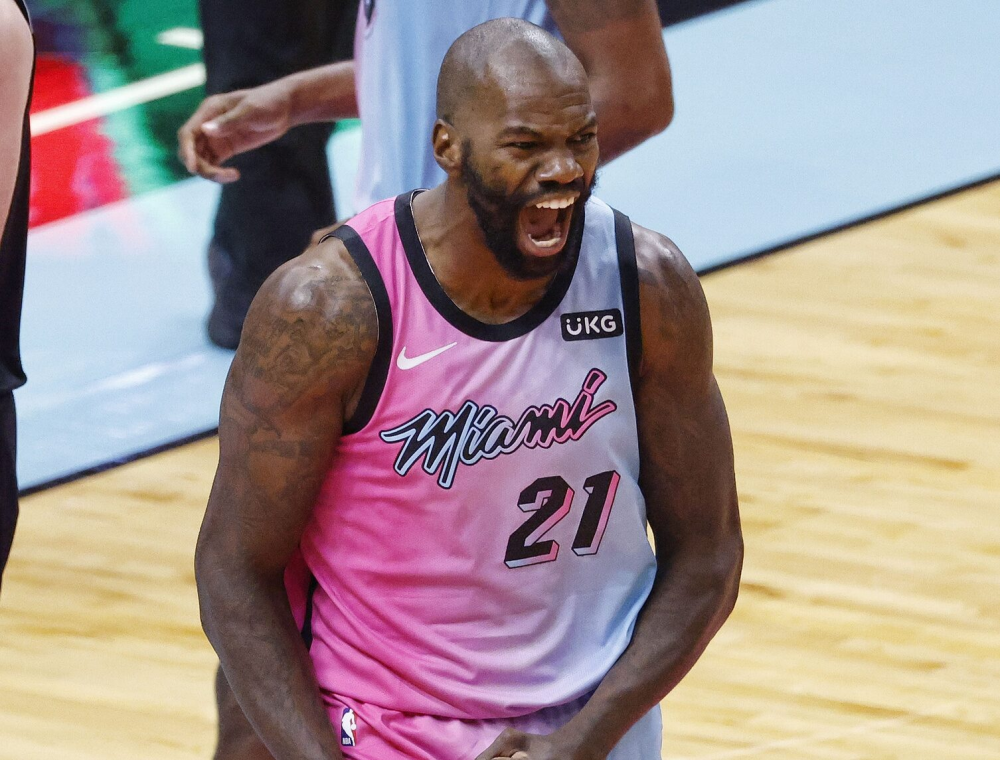 尽管说他的数据单并不算优秀,但还是依靠着自己的能力进入了热火的