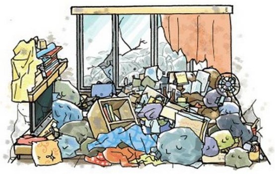 洛阳一小区出现刺眼一幕:垃圾遍地有安全隐患无人管