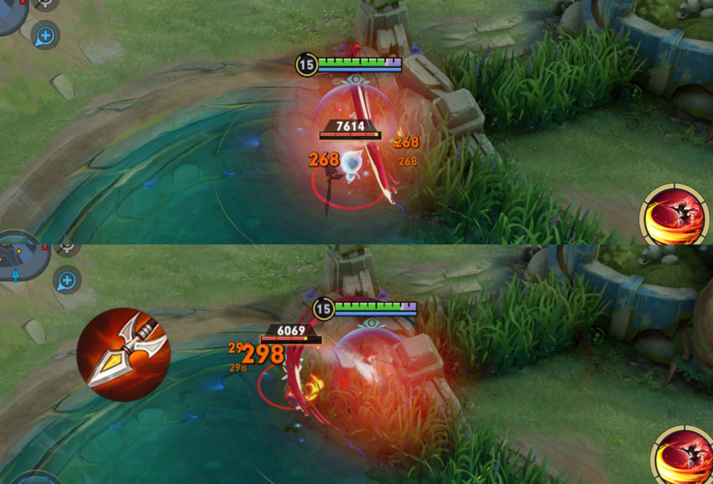 云缨即将上线,普攻法球效果测试,百分百吸血,完美触发精准效果_腾讯