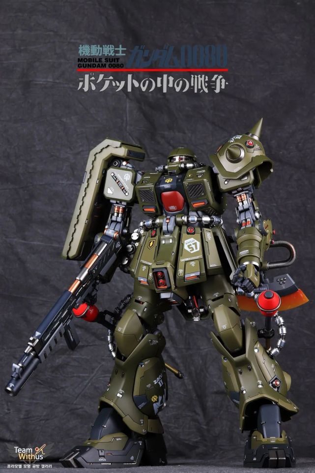 gs 1/60 扎古2 fz,gk塗裝製作