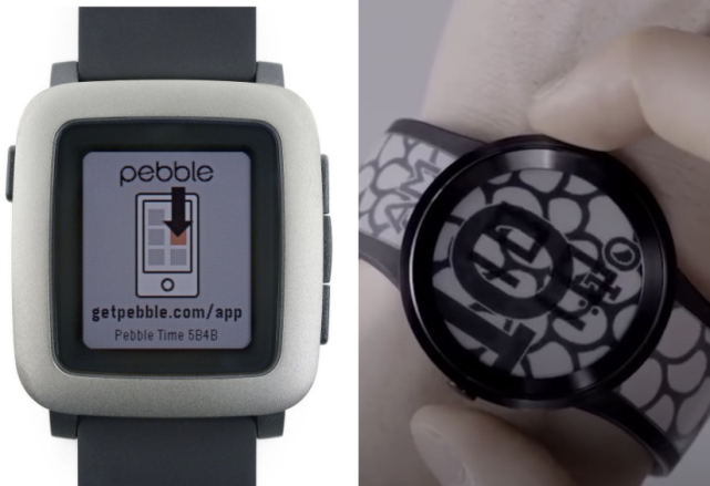 还记得pebble和索尼的墨水屏手表吗?