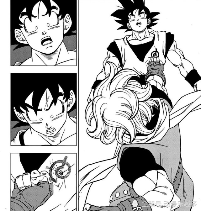 龙珠超73漫画情报完美自在极意被秒杀中菜王子上场了