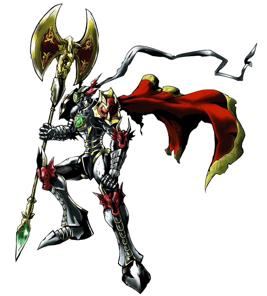 数码宝贝:红莲骑士兽5大形态盘点,果然黑暗的力量才是最强的!