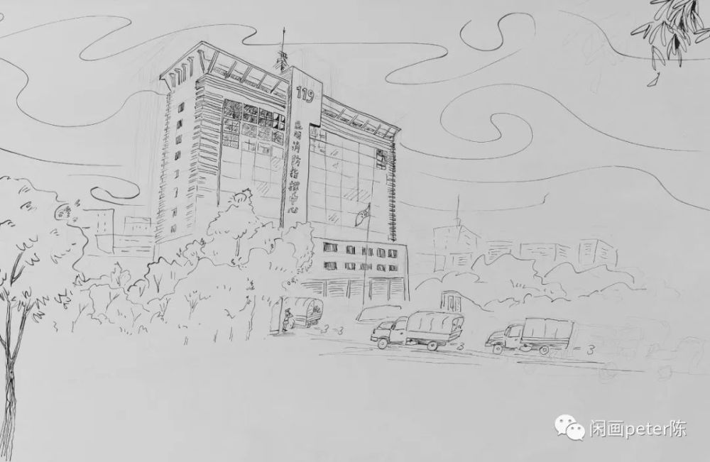 漫画长卷——昆明百年消防史11_腾讯新闻