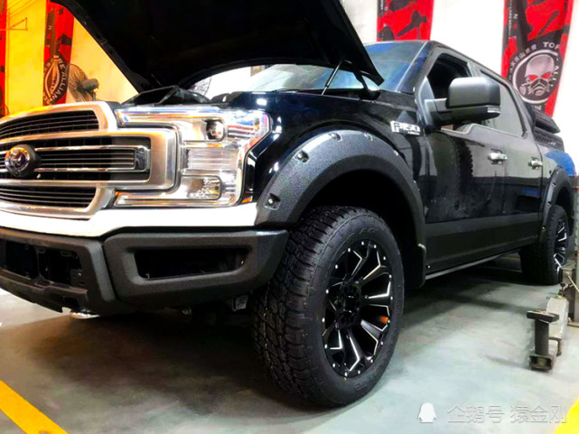 福特f150猛禽套件改装,喷涂黑科技防爆装甲涂层,再也不担心被刮花