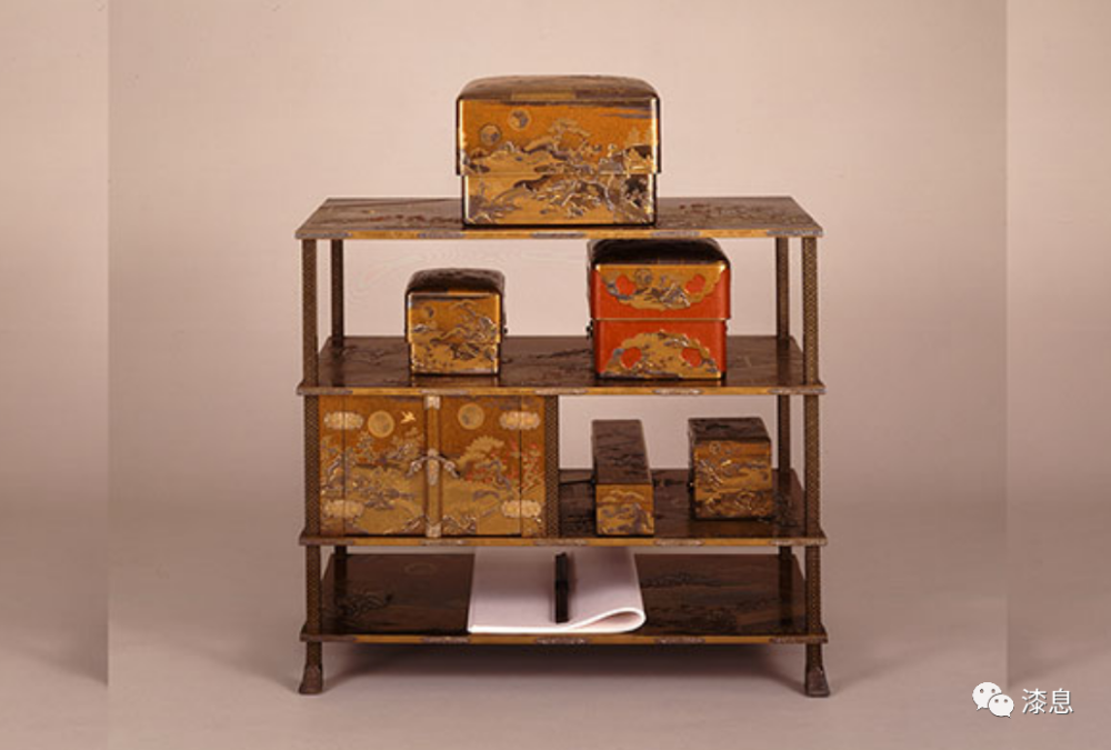 还有德川家光的长女千代姬嫁给德川光友的时候的一系列精美的嫁妆