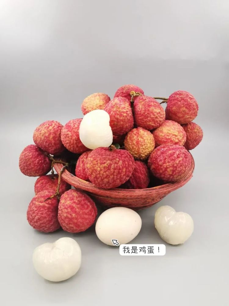 状如心形巨美人的果实硕大与我们熟悉的传统荔枝相比是糯米糍被巨美人