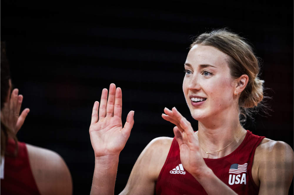 美国女排主攻希尔四大主攻争锋希尔沦为替补 阿金回归迪克森饮恨自