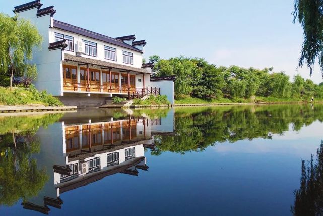 觅锦鲤,听大戏……今天,屠甸范蠡湖畔热闹非凡!