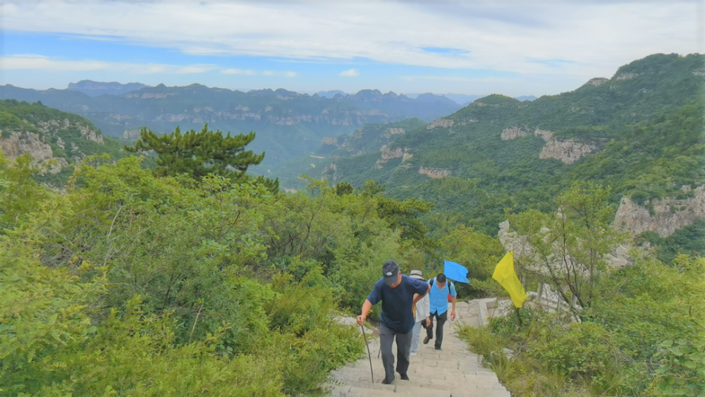 涉縣融媒黃花山養心谷景區盛大開業炎炎夏日快來避暑吧