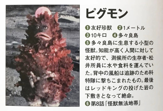 奥特曼怪兽图鉴皮古蒙