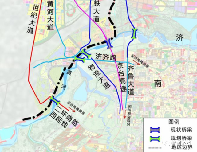 據瞭解規劃的丁店跨黃通道為市政道路,連接平安快速路,遠期連接二環南