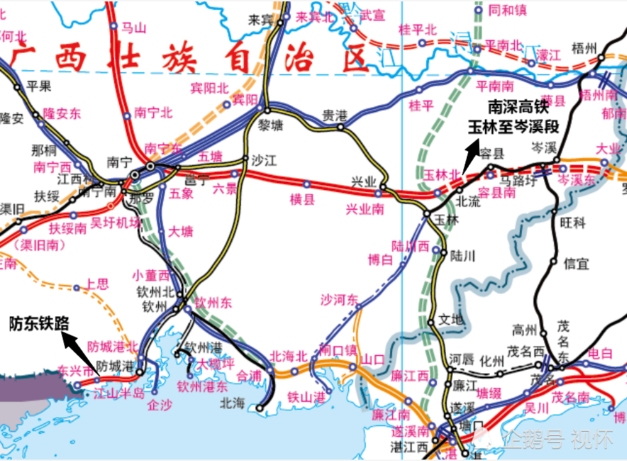 广西7条铁路推进情况其中3条已纳入交通强国建设工程