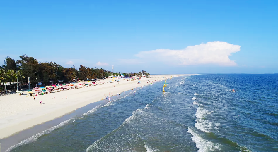 银滩新的美翻了