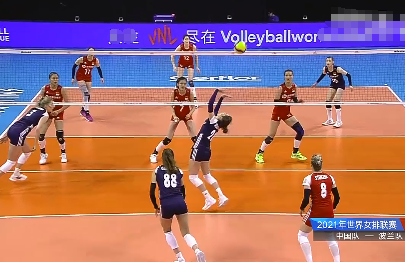 3:0!中国女排豪取6连胜,波兰88号球员超高颜值抢镜