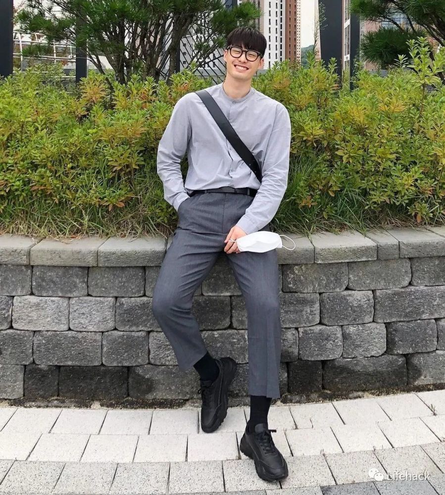 禁欲系男友穿搭好精致一男的