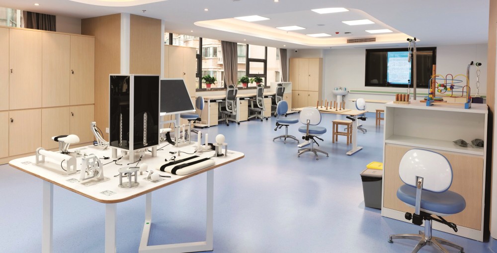 作业治疗区(手功能,生活能力训练).