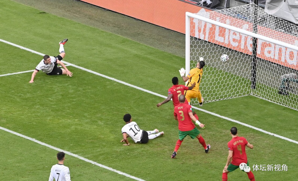 1-0!欧洲杯10分钟,德国队遭遇双重打击,进球被吹 c罗反击破门