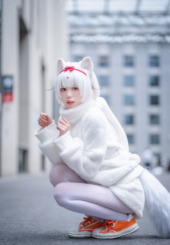 动物王国白狐cos正片