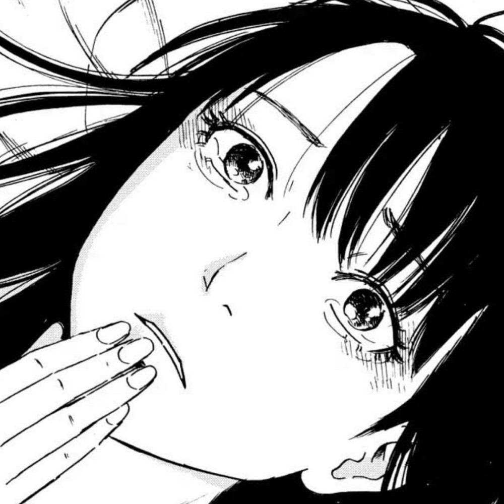 黑白日漫头像|"我好像确实不会爱人"