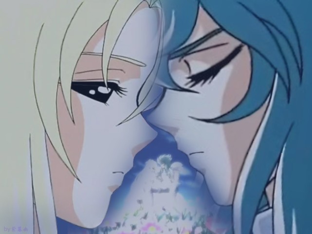 泪目圣斗士星矢中伟大的爱情传说中的白银圣斗士天琴座奥路菲