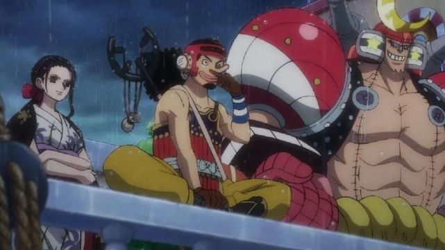 【动漫】海贼王第979集:名场面来袭!智将锦卫门!