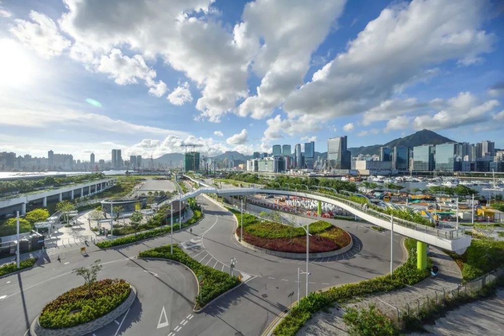 你还记得这里吗 香港把旧启德机场跑道变成空中花园啦 腾讯新闻