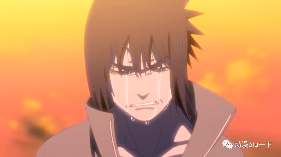 第八个瞬间是佐助流泪的瞬间,佐助在和鼬大战之后,宇智波鼬战死,而