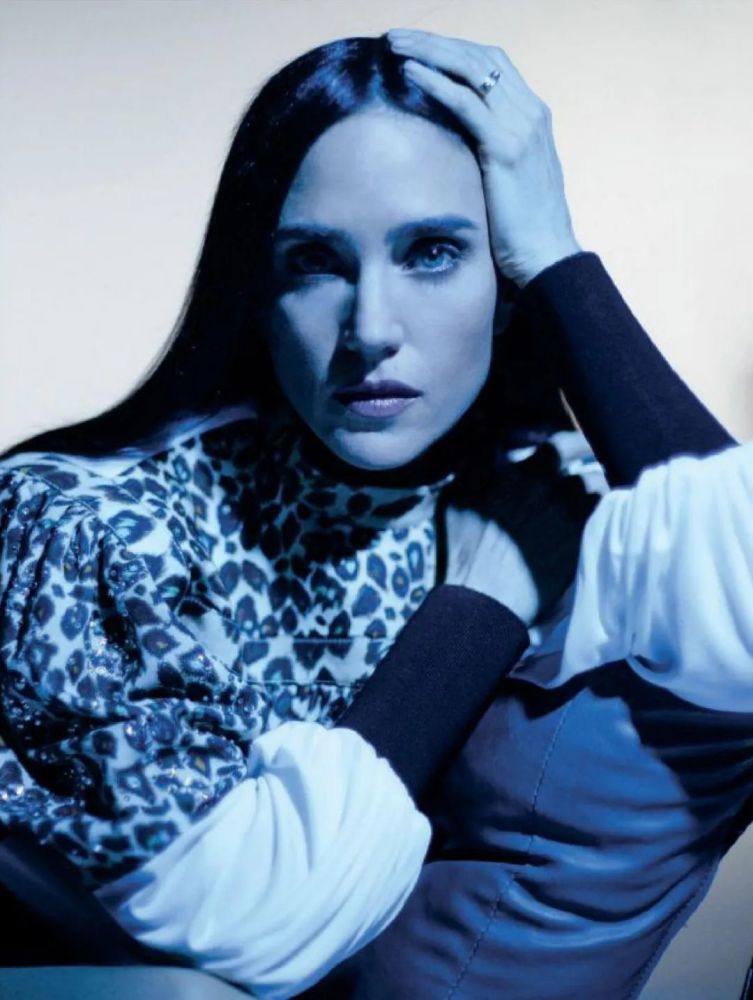 组图美国丽人詹妮弗康纳利高级冷淡风杂志大片