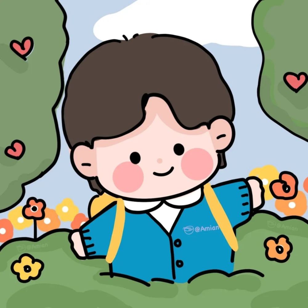 情侣头像夏日可爱系列